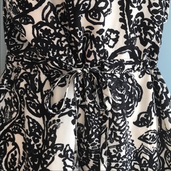 Merona Slight Hi-Low Dress Tied at waist S - Picture 2 of 4